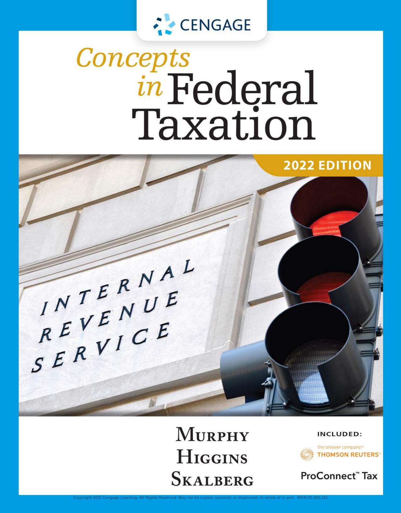(eBook PDF)Concepts in Federal Taxation 2022 29th Edition by Kevin E. Murphy