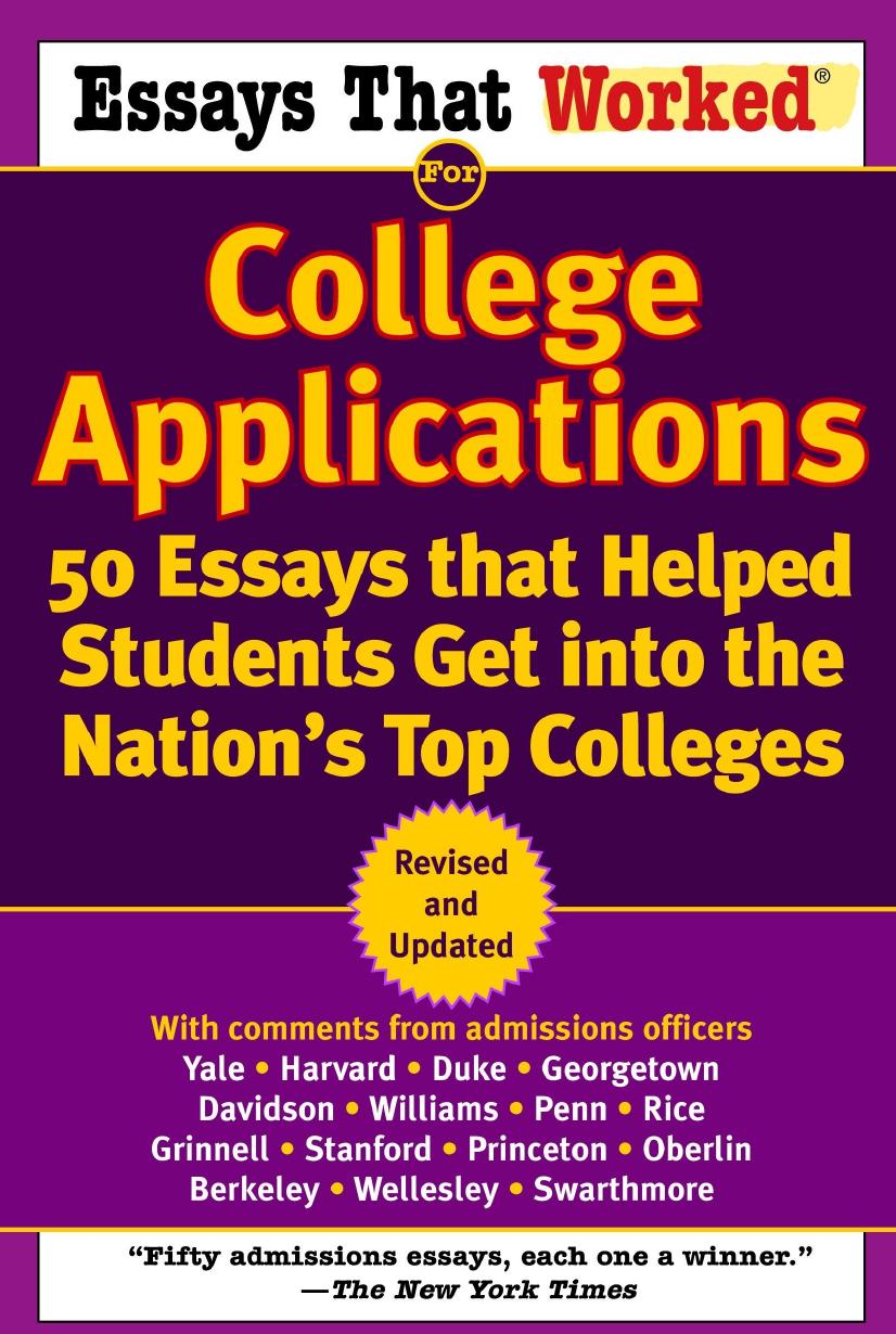 (eBook PDF)Essays that Worked for College Applications by Boykin Curry,Brian Kasbar