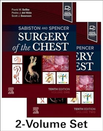 (eBook PDF)Sabiston and Spencer Surgery of the Chest 10th Edition by Frank W. Sellke MD , Pedro J. del Nido MD , Scott J. Swanson MD 