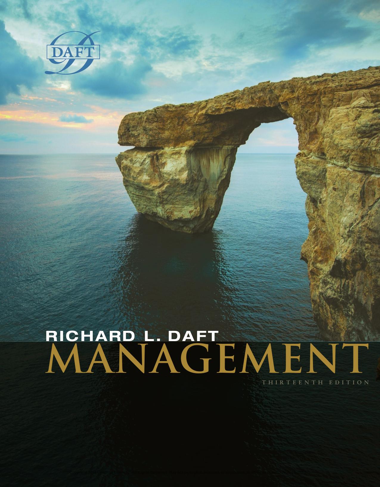 (eBook PDF)Management 13th Edition by Richard L. Daft