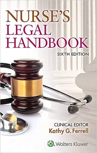 (eBook PDF)Nurses Legal Handbook 6th Edition by Kathy Ferrell