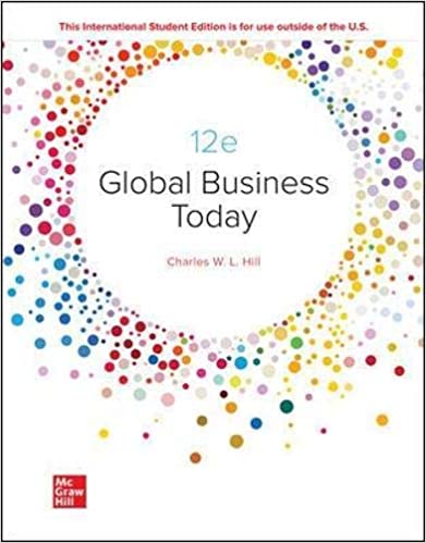 (eBook PDF)ISE EBook Global Business Today 12E by Charles W. L. Hill PhD 