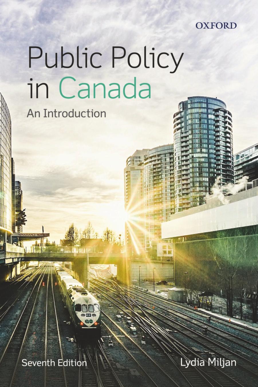 (eBook PDF)Public Policy in Canada An Introduction 7th Edition by Lydia Miljan
