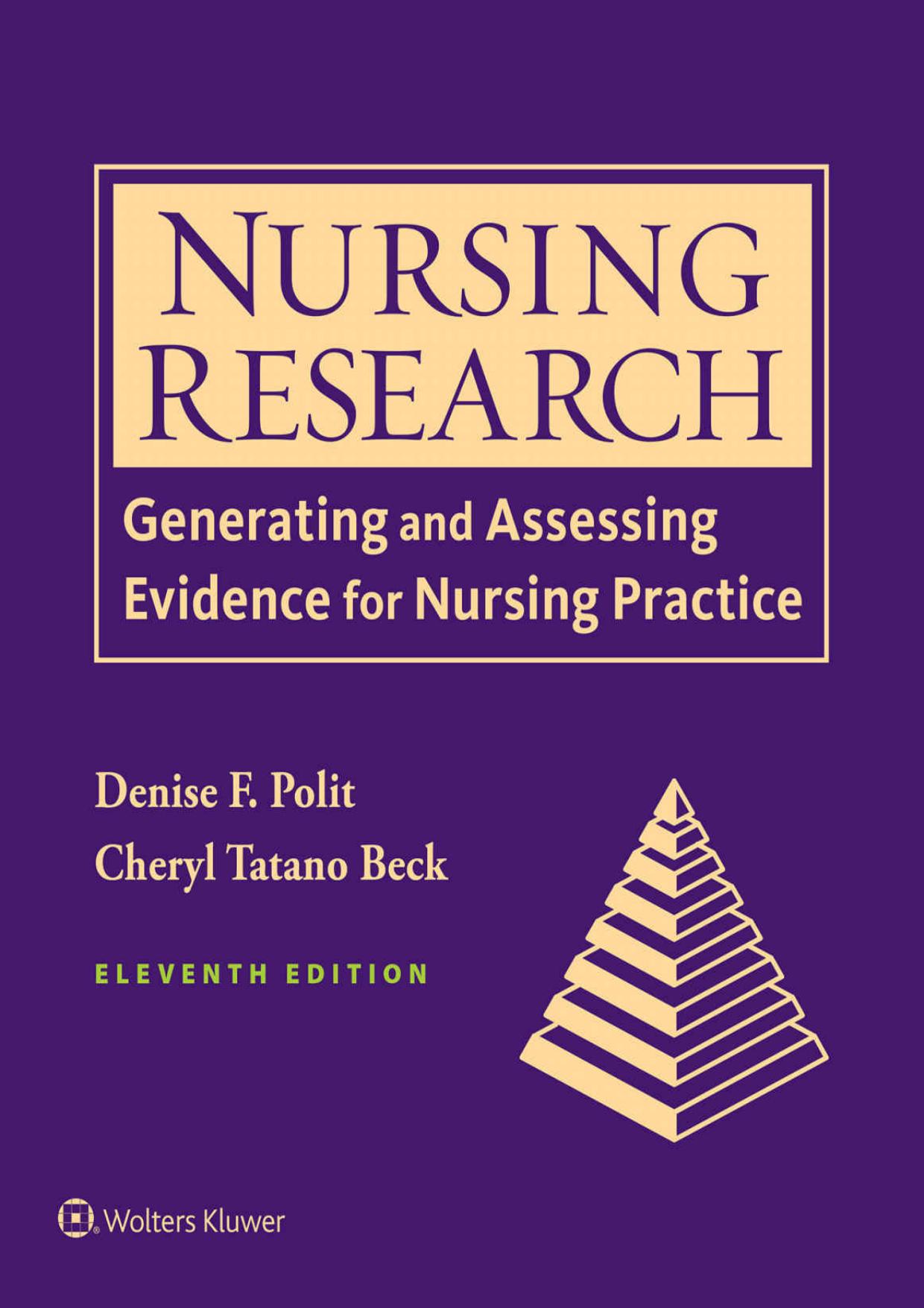 (eBook PDF)Nursing Research 11th Edition - Denise Polit - Denise Polit & Cheryl Beck