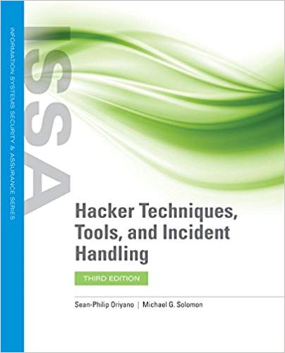 (eBook PDF)Hacker Techniques, Tools, and Incident Handling 3rd Edition + 2e by Sean-Philip Oriyano , Michael G. Solomon 