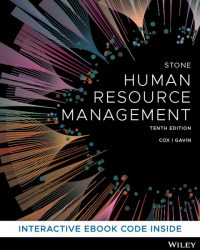 (Test Bank)Human Resource Management 10th edition by  Raymond J. Stone  , Anne Cox