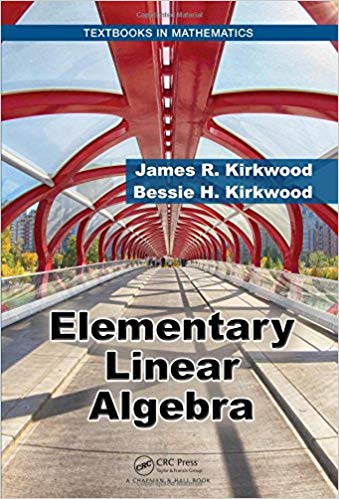 (eBook PDF)Elementary Linear Algebra  by James R. Kirkwood , Bessie H. Kirkwood 