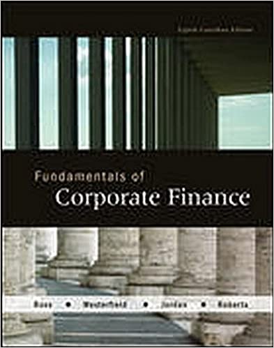 (eBook PDF)Fundamentals of Corporate Finance, 8th Canadian Edition by Stephen A. Ross
