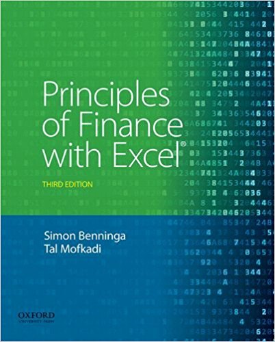 (eBook PDF)Principles of Finance with Excel 3rd Edition  by Simon Benninga ,‎ Tal Mofkadi 