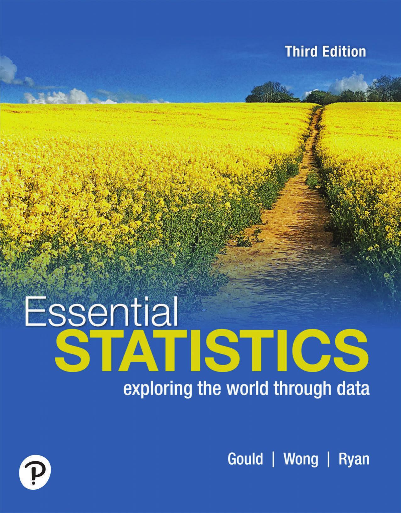 (eBook PDF)Essential Statistics 3rd Edition by Robert N. Gould,Colleen Ryan