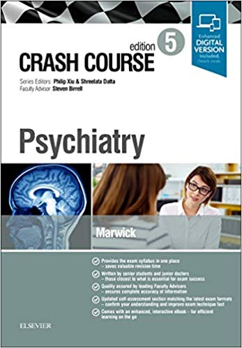 (eBook PDF)Crash Course Psychiatry 5th Edition by Katie FM Marwick MA Hons MBChB Hons , Steven Birrell MBChB MRCPsych 