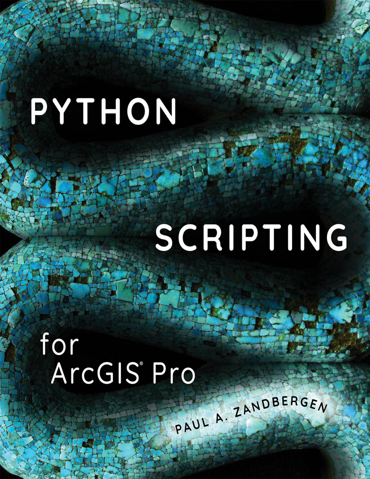 (eBook PDF)Python Scripting for ArcGIS Pro 1st Edition by Paul A. Zandbergen,Paul Zandbergen