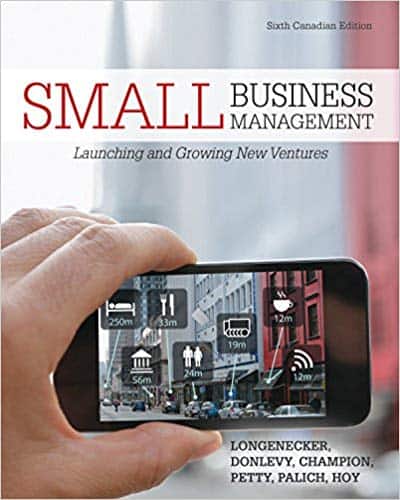 (eBook PDF)Small Business Management: Launching and Growing New Ventures (6th Canadian Edition) by Justin Longenecker, Leo Donlevy