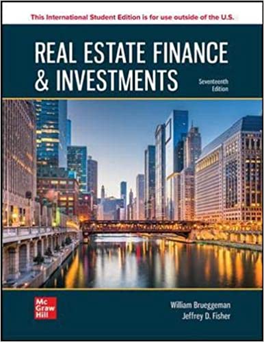 (eBook PDF)Real Estate Finance & Investments 17E  by William Brueggeman , Jeffrey Fisher 