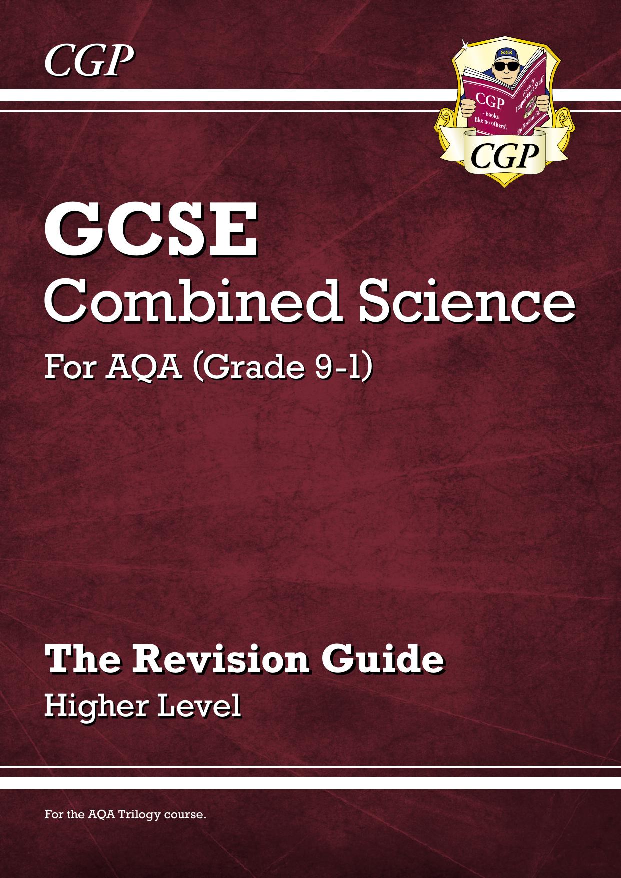 (eBook PDF)New Grade 9-1 GCSE Combined Science AQA Revision Guide - Higher (CGP GCSE Combined Science 9-1 Revision)
