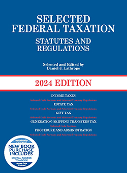 (eBook PDF)Selected Federal Taxation Statutes and Regulations, 2024 by  Daniel J. Lathrope