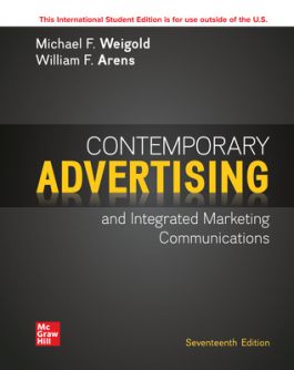 (eBook PDF)ISE Ebook Contemporary Advertising and Integrated Marketing Communications 17th Edition  by Michael F. Weigold,William Arens