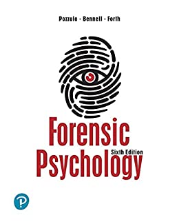 (eBook PDF)Forensic Psychology, 6th Edition by Joanna Pozzulo 