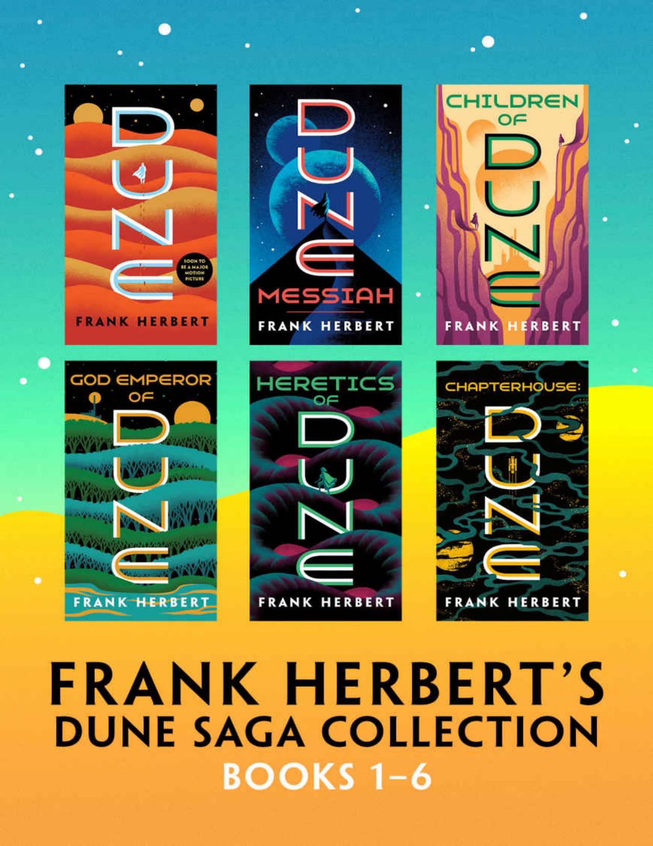 (eBook PDF)Frank Herbert's Dune Saga Collection: Books 1 - 6 by Frank Herbert