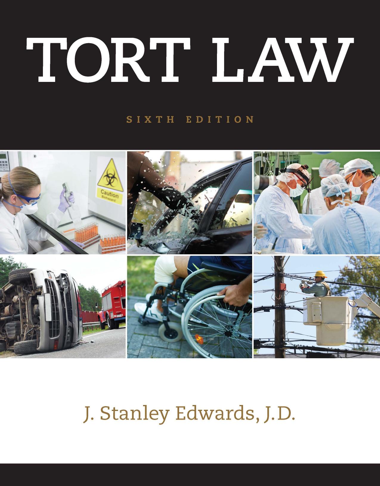 (eBook PDF)Tort Law 6th Edition by Tort Law 6th Edition