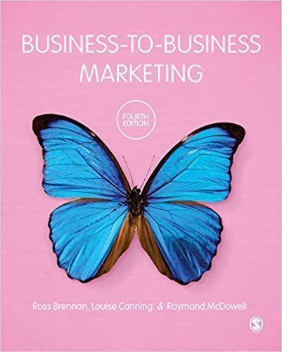 Business-to-Business Marketing 4th Edition by Ross Brennan