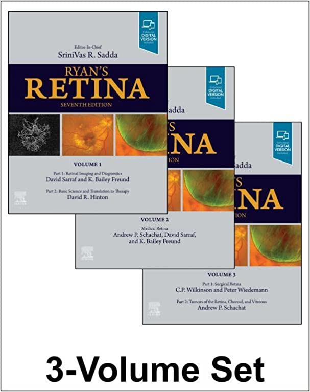 (eBook PDF)Ryan s Retina 7th Edition 3 Volume Set by SriniVas R. Sadda , Andrew P. Schachat , Charles P. Wilkinson 