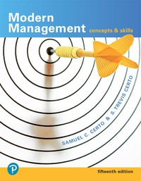 (eBook PDF)Modern Management: Concepts and Skills, 15th Edition  by Samuel C. Certo , S. Trevis Certo 