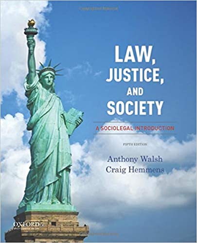 (eBook PDF)Law, Justice, and Society A Sociolegal Introduction 5th Edition by Anthony Walsh , Craig Hemmens 