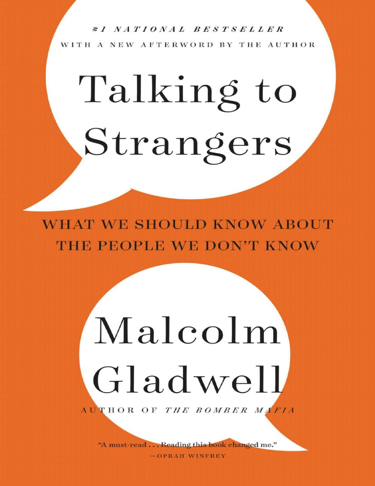 (eBook PDF)Talking to Strangers: What We Should Know about the People We Don＆＃39;t Know by Malcolm Gladwell