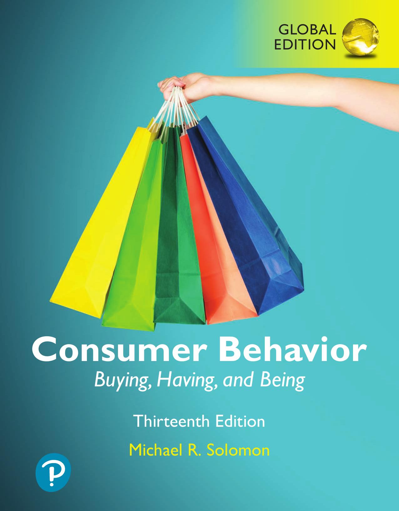 (eBook PDF)Consumer Behavior_ Buying, Having, and Being 13th Global Edition by Michael Solomon