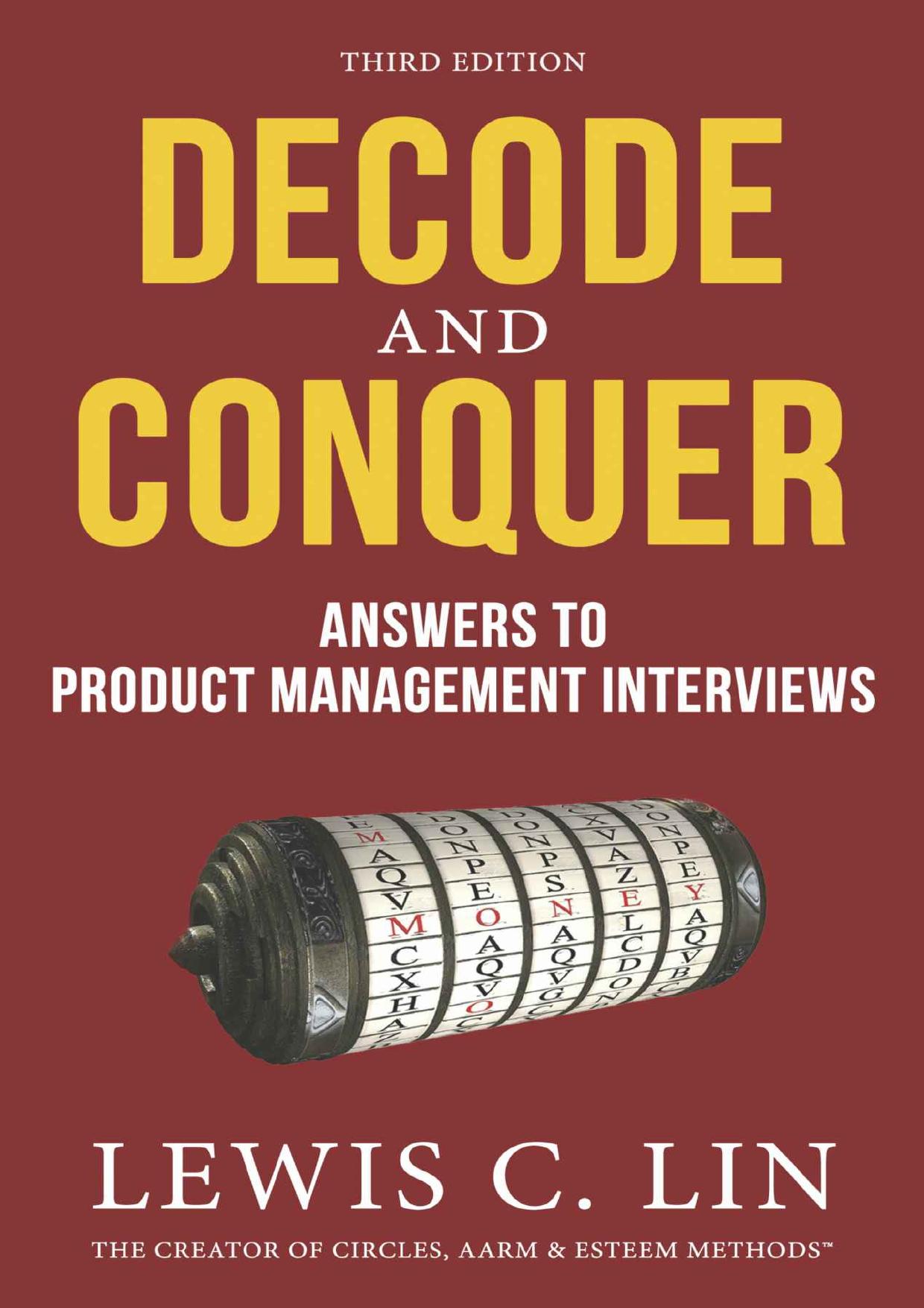 (eBook PDF)Decode and Conquer: Answers to Product Management Interviews by Lewis C. Lin