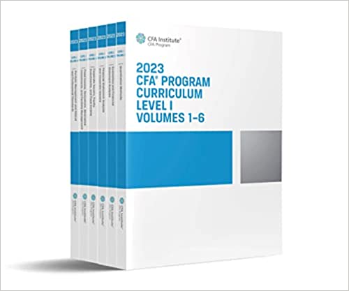 (eBook PDF)2023 CFA Program Curriculum Level I Box Set 6 Books by CFA Institute