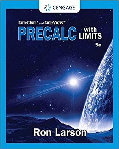 (eBook PDF)Precalculus with Limits, 5th Edition  by Ron Larson