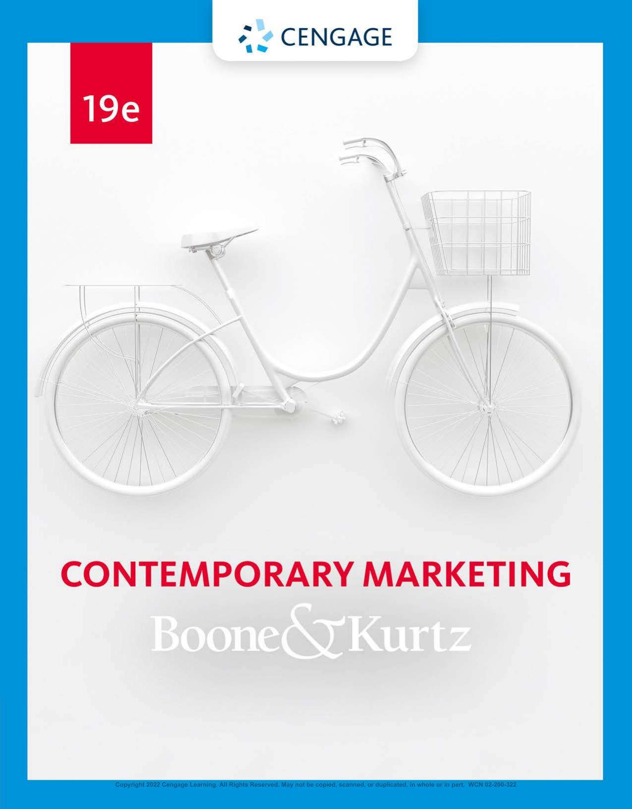 (eBook PDF)Contemporary Marketing 19th Edition by Louis E. Boone,David L. Kurtz