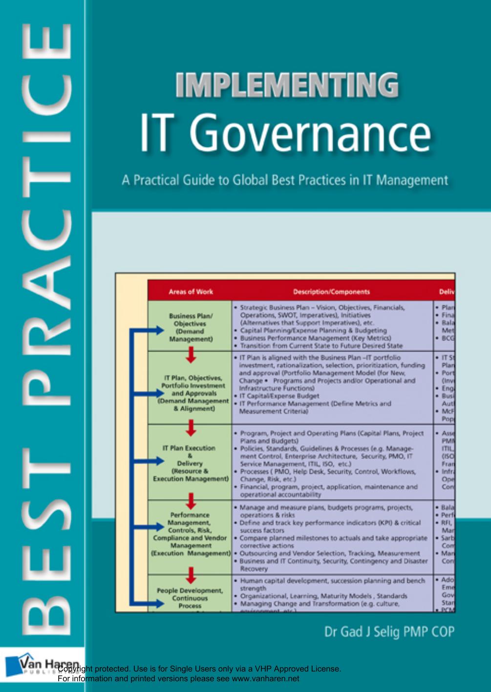 (eBook PDF)Implementing IT Governance - A Practical Guide to Global Best Practices in IT Management by Van Haren Publishing