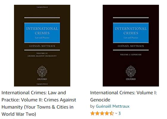 (eBook PDF)International Crimes Law and Practice Volume I Genocide, and Volume 2 CRIMES AGAINST HUMANITY by Guénaël Mettraux