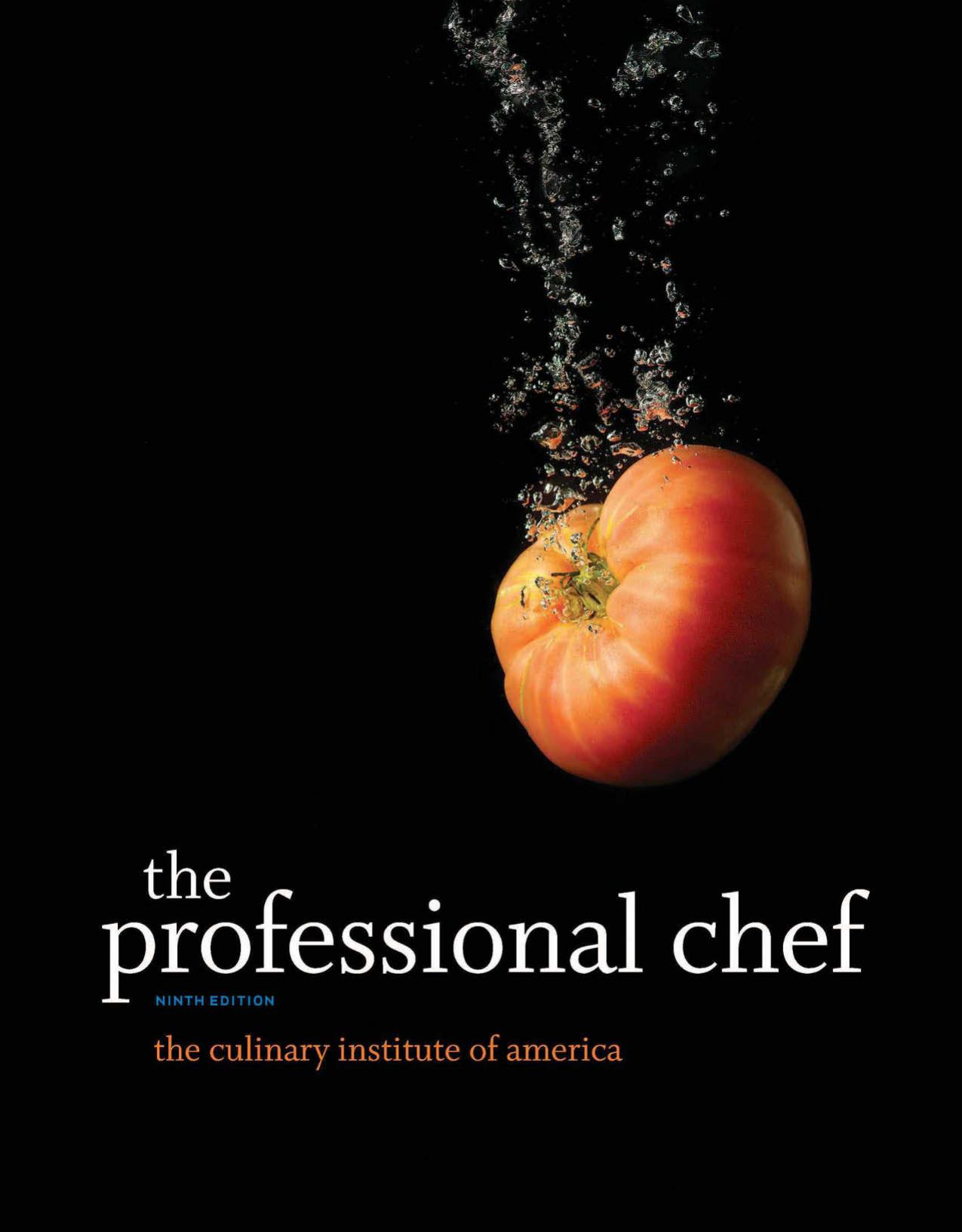 (eBook PDF)The Professional Chef 9th Edition by The Culinary Institute of America (CIA)