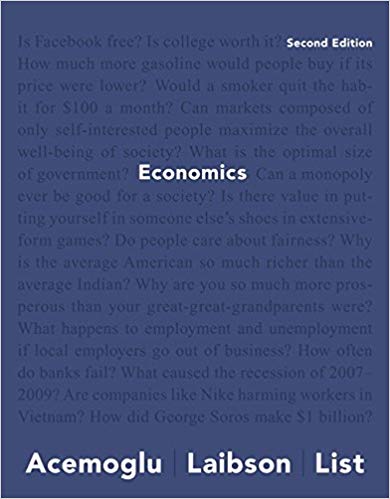 (eBook PDF)Economics 2nd Edition by Daron Acemoglu by Daron Acemoglu , David Laibson , John List 