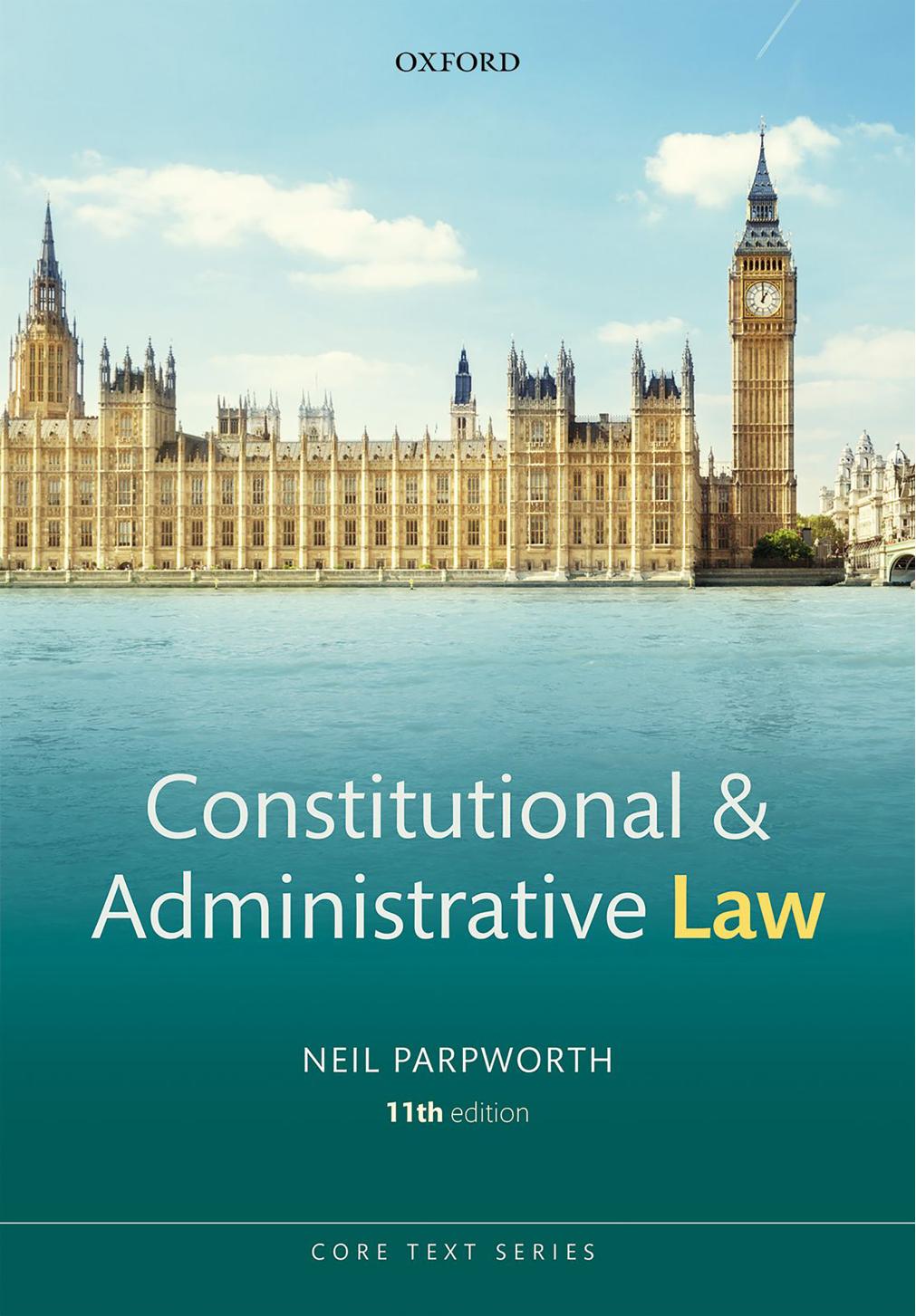 (eBook PDF)Constitutional and Administrative Law 11th Edition by Neil Parpworth