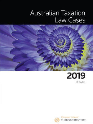 (eBook PDF)Australian Taxation Law Cases 2019