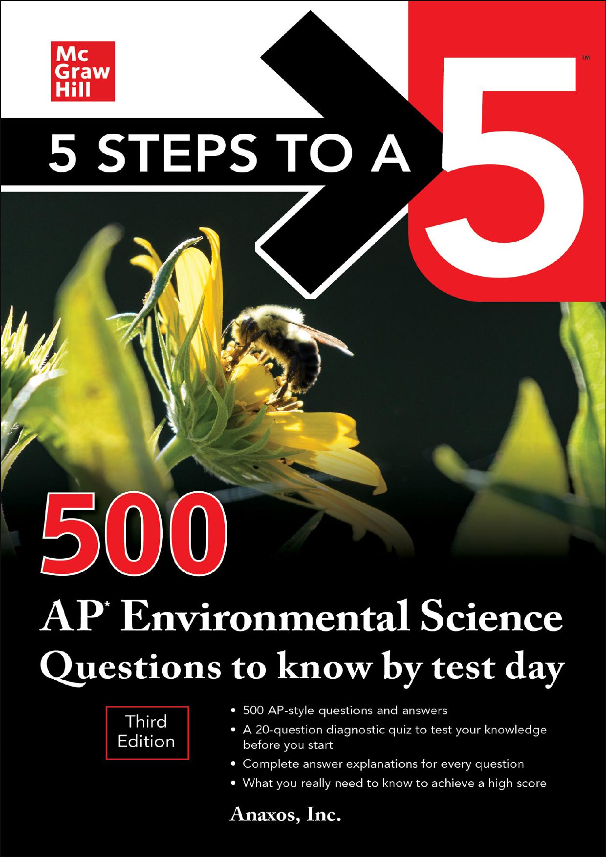 (eBook PDF)5 Steps to a 5 500 AP Environmental Science Questions to Know by Inc. Anaxos