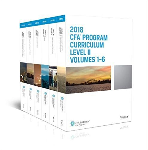 (eBook PDF)CFA Program Curriculum 2018 Level II, Volumes 1-6  by CFA Institute 