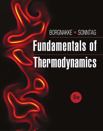 (eBook PDF)Fundamentals of Thermodynamics by Borgnakke C., Sonntag R.E.