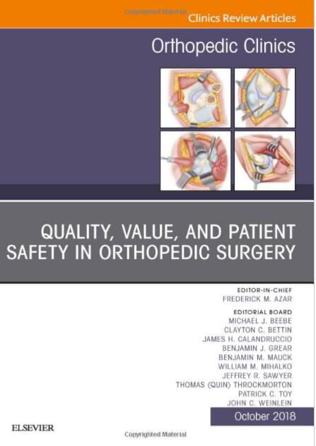 (eBook PDF)Quality, Value, and Patient Safety in Orthopedic Surgery by Frederick M Azar MD 