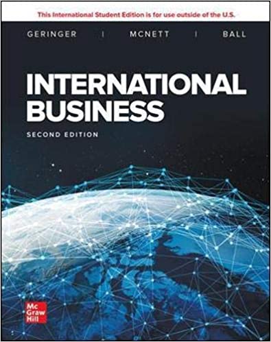 (eBook PDF)ISE International Business 2nd Edition  by Michael Geringer , Jeanne Mcnett 