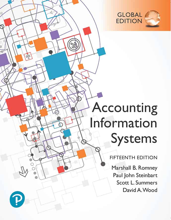 (eBook PDF)Accounting Information Systems 15th Global Edition by Marshall B. Romney