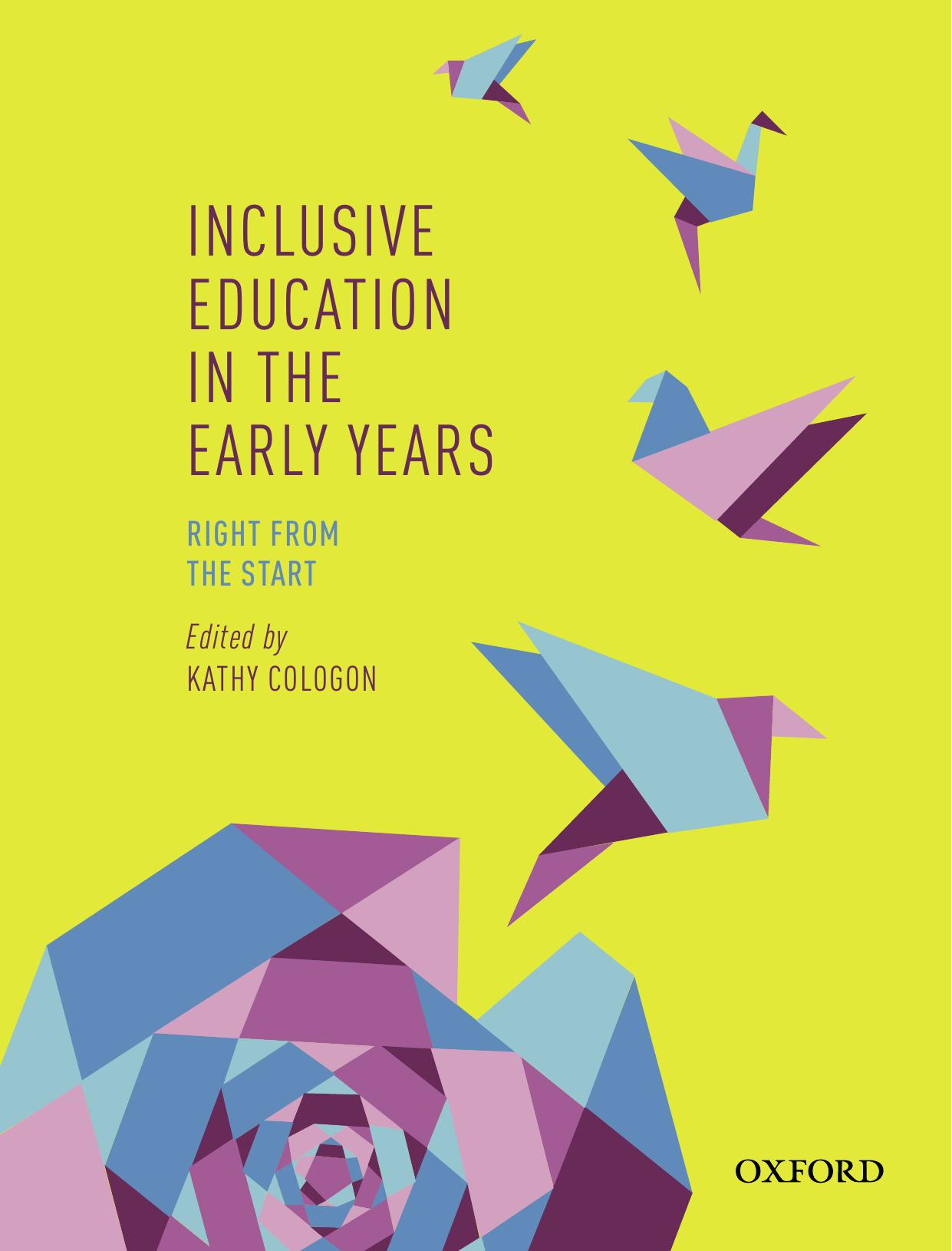 (eBook PDF)Inclusive Education in the Early Years Right from the Start By Kathy Cologon 120Yuan by Kathy Cologon