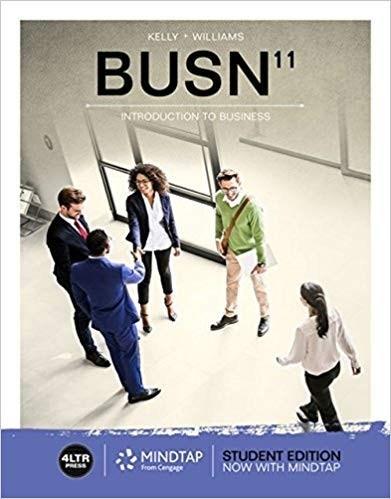 BUSN 11th Edition by  Marcella Kelly 