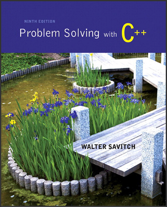 (eBook PDF)Problem Solving with C++ 9th Edition by Walter Savitch