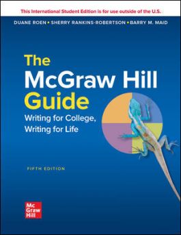 (eBook PDF)ISE EBook The McGraw-Hill Guide Writing for College Writing for life